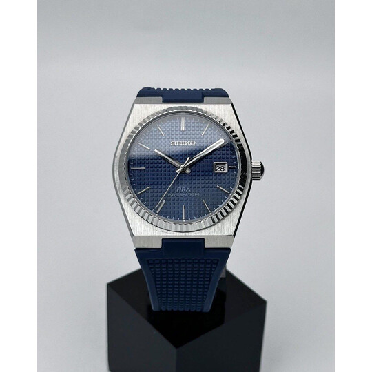 Custom Seiko Mod • Blue Fluted PRX • 40mm